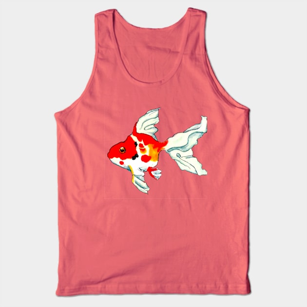 Fancy Fish Tank Top by Art of V. Cook